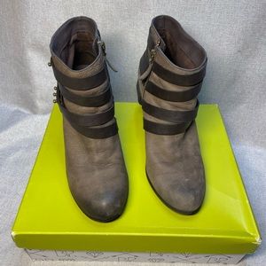 BP Brown Heeled Booties Size 8,5